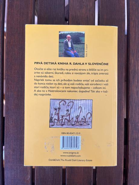Kniha hastrošovci roald dahl,