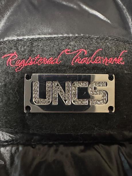 Prešívaná vetrovka s neónovou ružovou zn. uncs, l / m