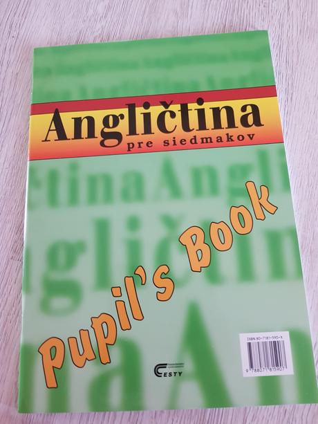 Angličtina učebnica a prac.zošit,