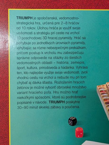 Spoločenská hra triumph,