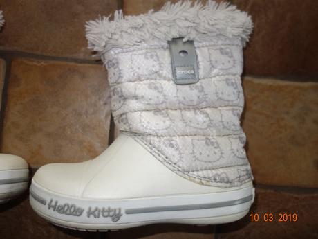 Hallo kitty crocsy, crocs,26