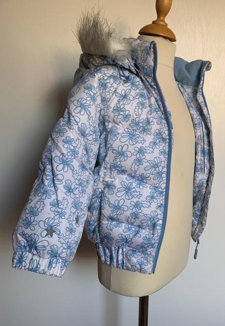 Skogstad dievčenská vetrovka s kvietkami, 98