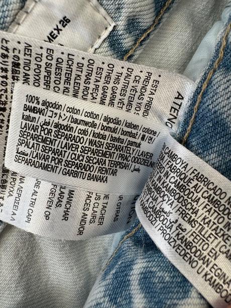 Low-rise baggy barrel jeans bershka, bershka,36