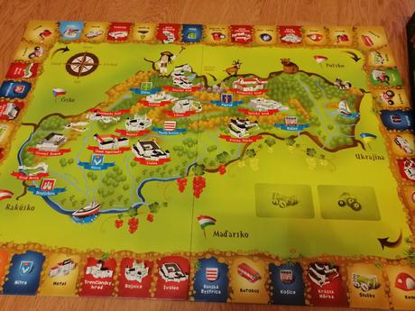 Spoločenská hra cestujeme po hradoch a zámkoch, 