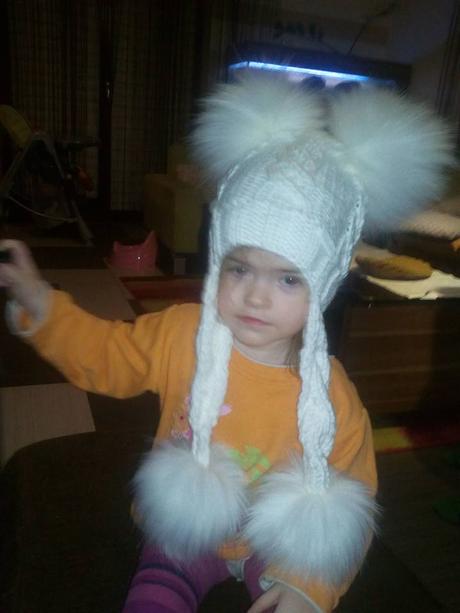 Zimná čiapočka so 4 brmbolcami, 62 - 158