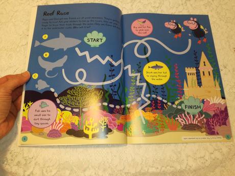 Peppa 's underwater friends sticker activity nau22, 