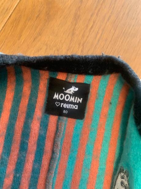Reima moomin termoprádlo merino overal 80/86, reima,80