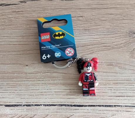 Nová lego dc harley quinn kľúčenka (854238), 
