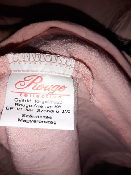 Marhuľkové spoločenské šaty rouge, m