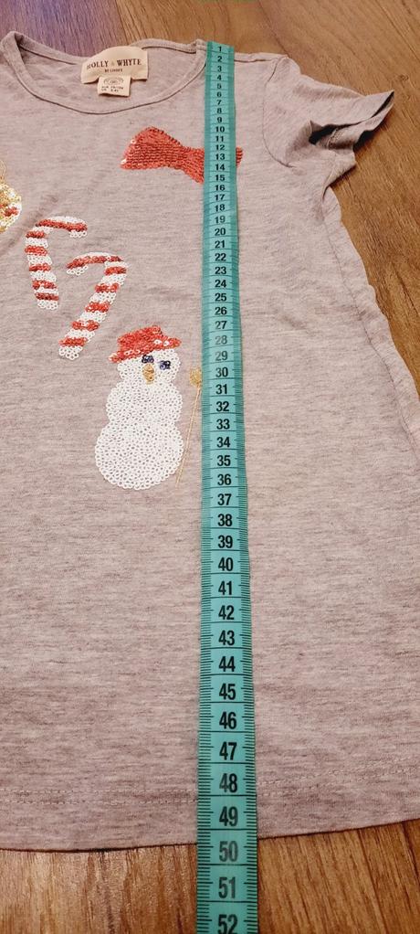 Tričko s vianočným motívom zn.lindex, 104