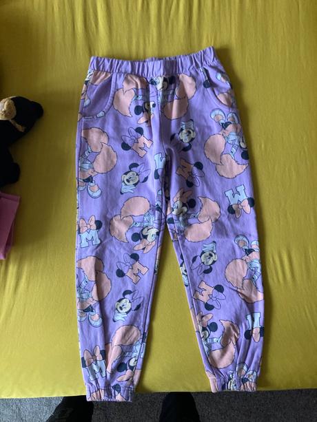 Zateplené nohavice, disney,128
