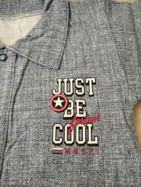 Modré body s dlhým rukávom, 92