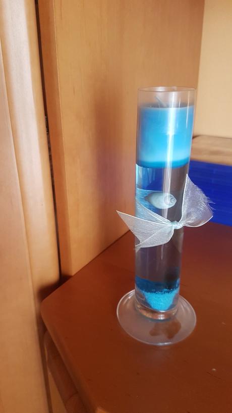 Sviečka v skle/dekorácia, 