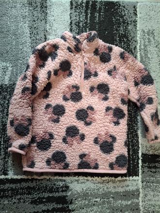 Tepla kozusinova mikina minnie, disney,98