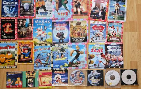 Rozne filmy na dvd, 2 eur /kus, 