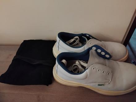 Kucharske topánky, zastera a čiapka, 43