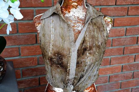 Sexi crop blúzka-s, s