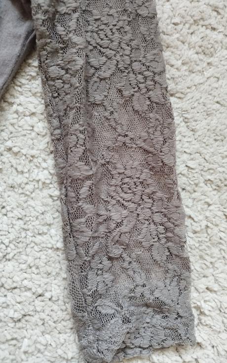 Damske jemne cipkovane tricko, amisu,xs