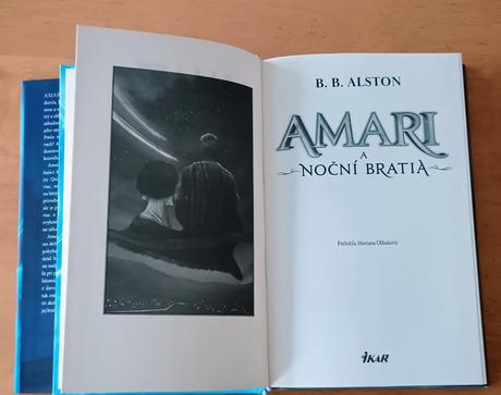 Amari a noční bratia - kniha, 