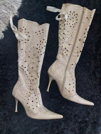 Massimo poli koženne čižmy, 38