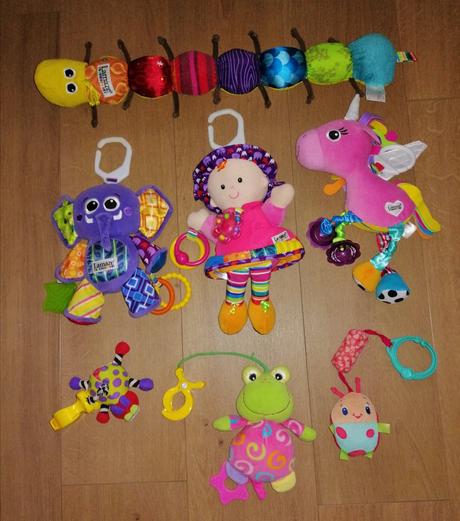 Hračky zn. lamaze a iné, 