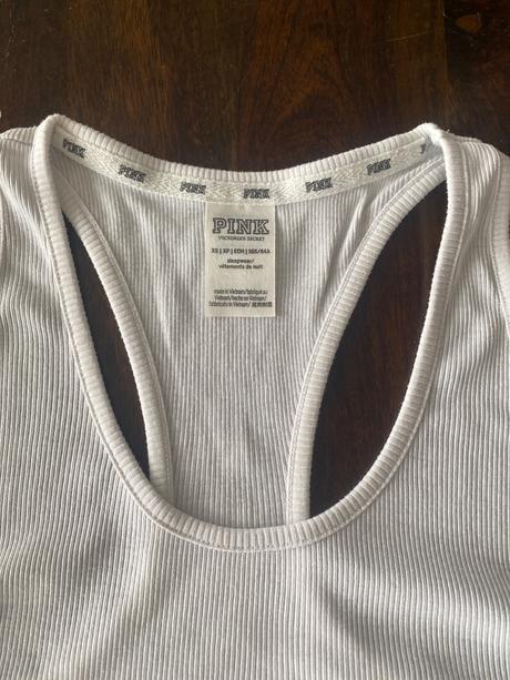 Biele tielko victoria secret, victoria's secret,xs