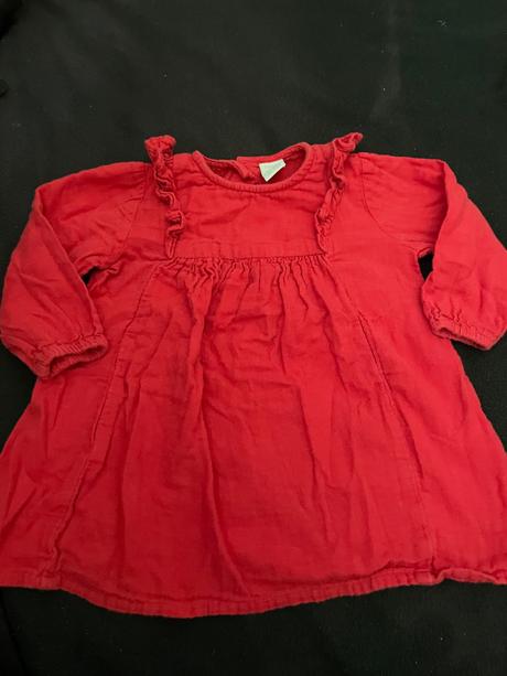 Bavlnene saty s gombikmi, lindex,86