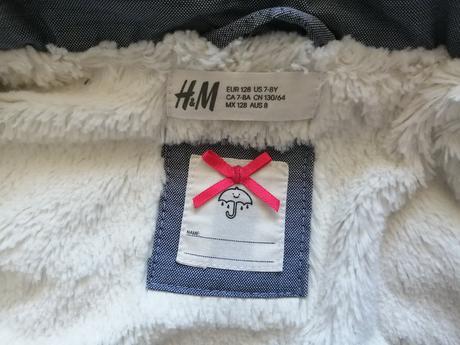 Prechodná bunda, h&m,128