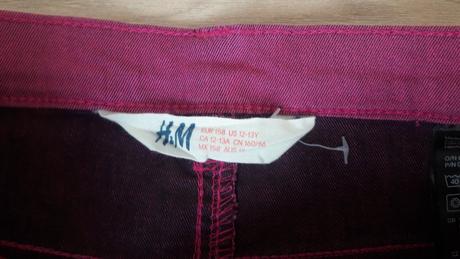Nohavice h&m, h&m,158