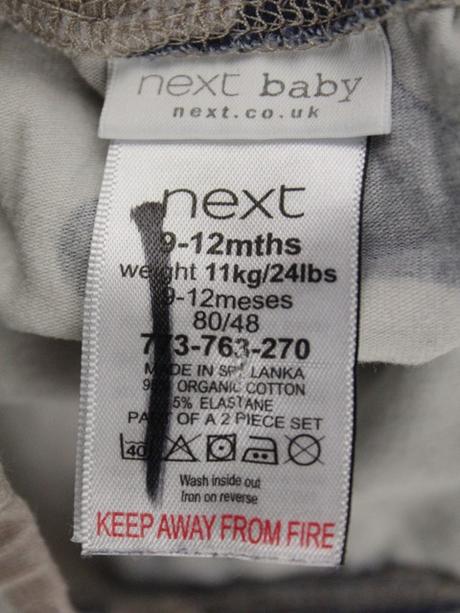 Maskáčový komplet next veľ. 9-12 mes., next,80