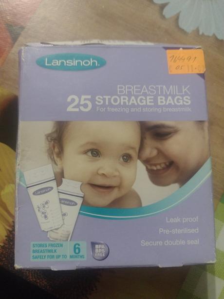 Lansinoh sáčky na materské mlieko, lansinoh