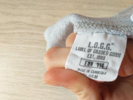 Šedé tepláky l.o.g.g., l.o.g.g.,116