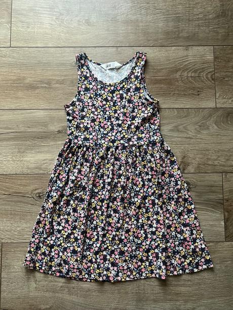 Letné šaty 3ks, h&m,122