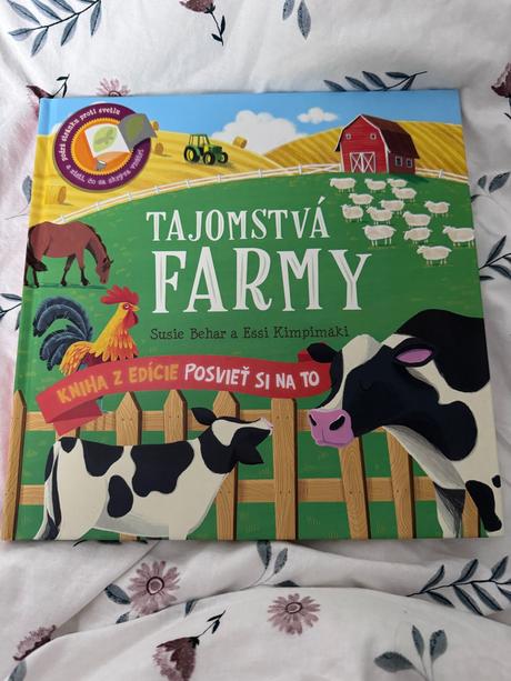 Detská kniha tajomstvá farmy - posvieť si na to, 