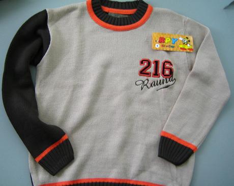 Nenosený pulover, 128