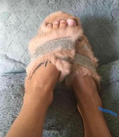 Dámske luxusné šľapky, 38