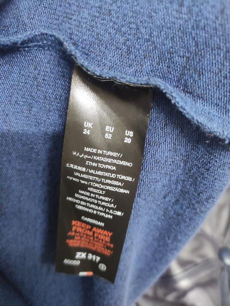 Kardigan caplule, xxxl