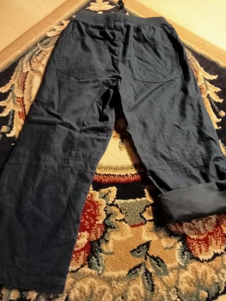 Podšité nohavice úpletom, f&f,110