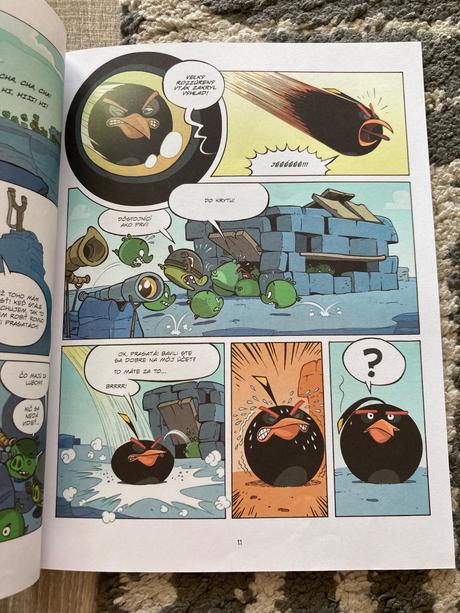 Komiks angry birds 5 dobrodružstiev,