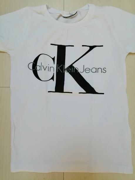 Komplet tricko, leginy vel. 104/110, calvin klein,104