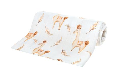 Bocioland  bambusová plienka 75x75cm alpaka, 