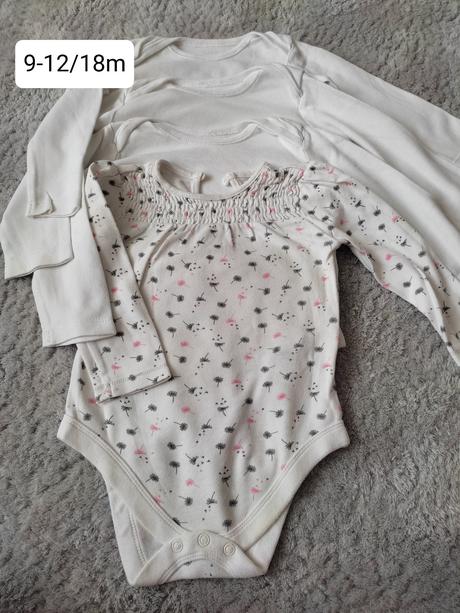 Body dlhý rukáv 9-18m, f&f,80