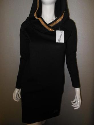 Elegantné teplákové šaty, s