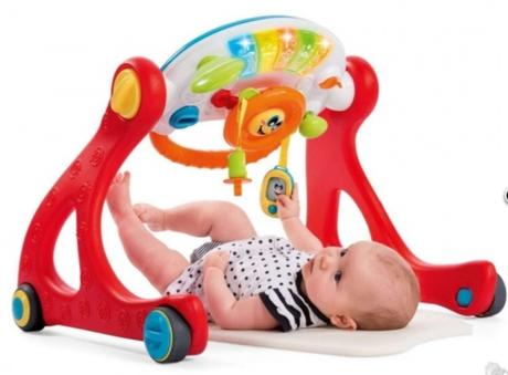 Chodítko/hrazdička 4v1, 