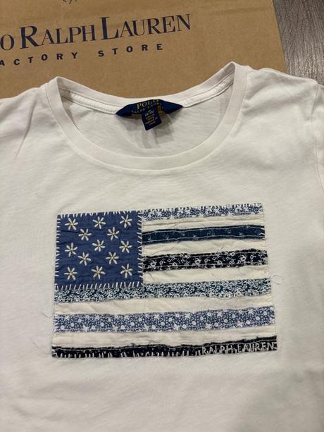 Ralph lauren dievcenske tricko na 8-10 rokov, ralph lauren,134