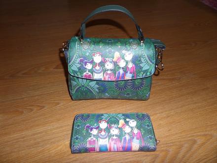 Kabelka s peňaženkou, desigual