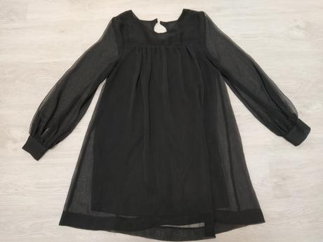 Čierne voľné šaty., h&m,36