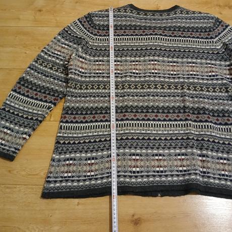 Teplý sveter s nórskym vzorom, c&a,xl