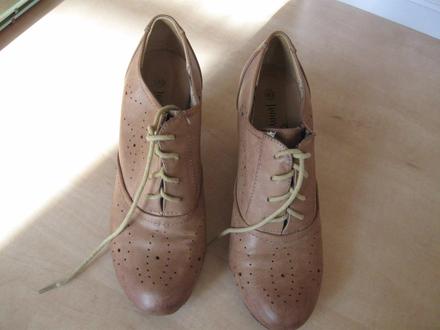 Jarné/jesenné topánky na opätku, 40, 40