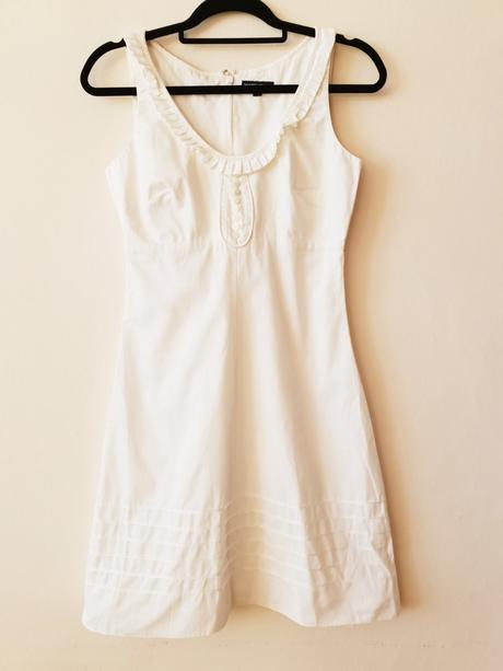 Letné biele šaty, warehouse,38